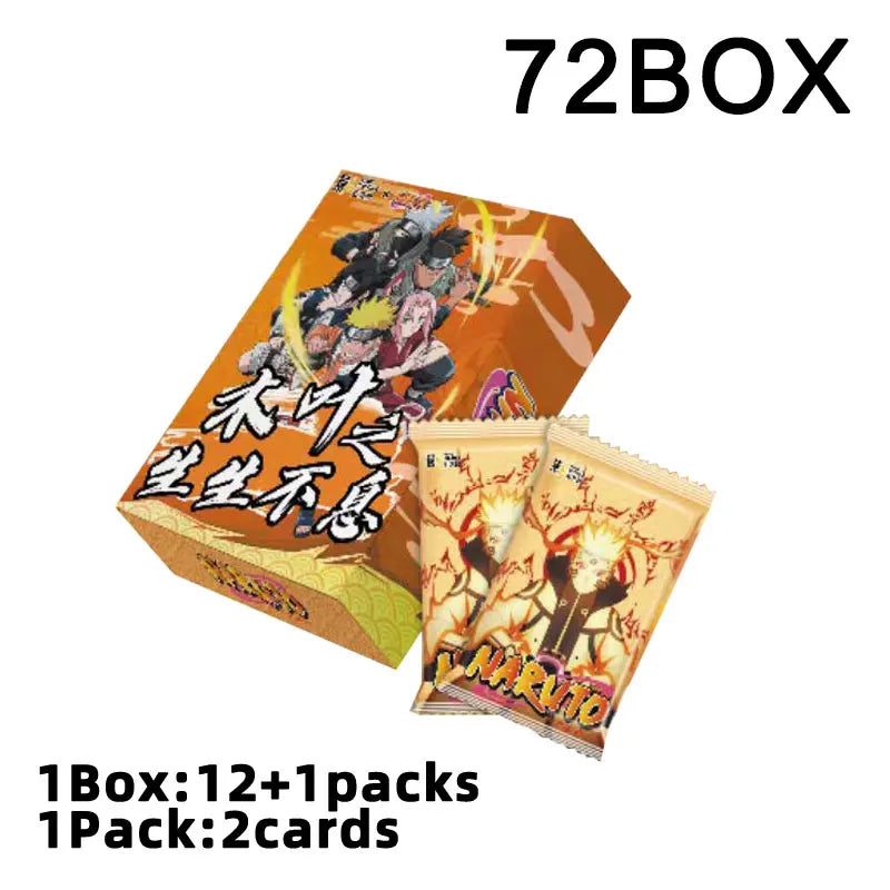 Wholesales Naruto Collection Cards Booster Box YING CULTURE The Bonds of Konoha Rare Anime 1Case Playing Cards