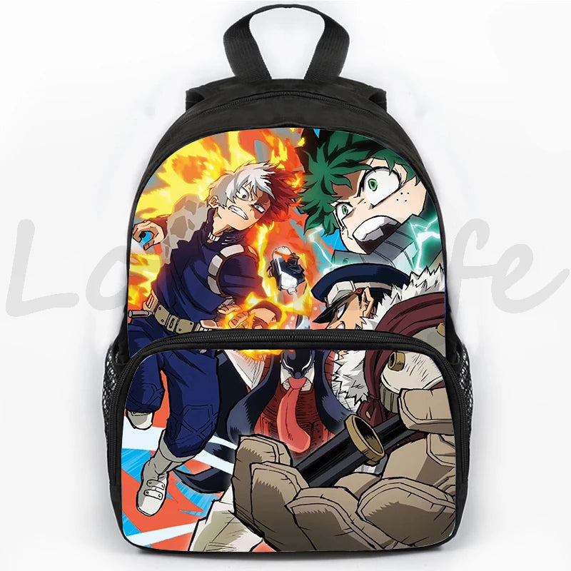 My Hero Academia 6 Backpack Cartoon Anime Schoolbag Kids Rucksack Travel Backpacks Boku No Hero Academia Deku School Bag Mochila