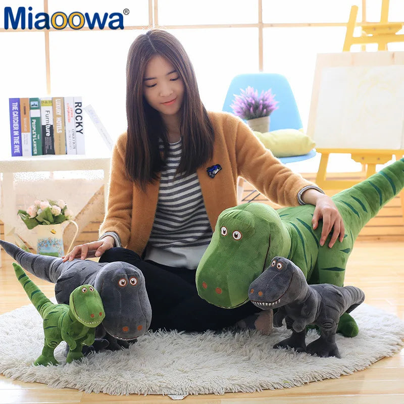 1pc 40cm New Dinosaur Plush Toys Hobbies Cartoon Tyrannosaurus Stuffed Toy Dolls for Children Boys Baby Birthday Christmas Gift