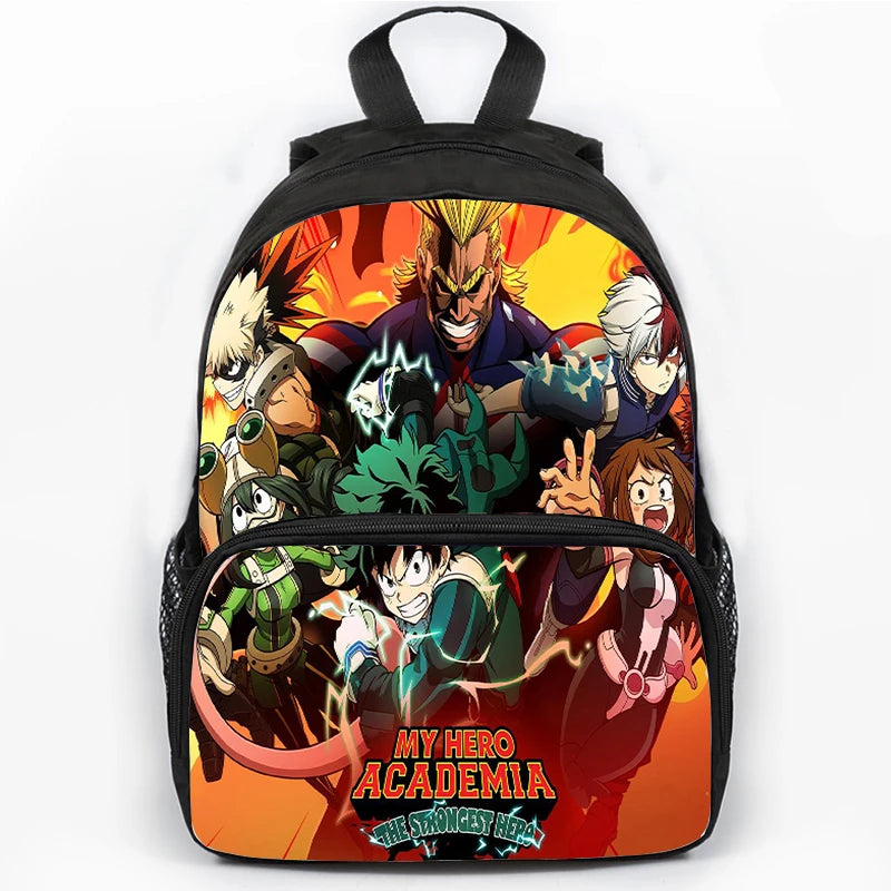 My Hero Academia 6 Backpack Cartoon Anime Schoolbag Kids Rucksack Travel Backpacks Boku No Hero Academia Deku School Bag Mochila