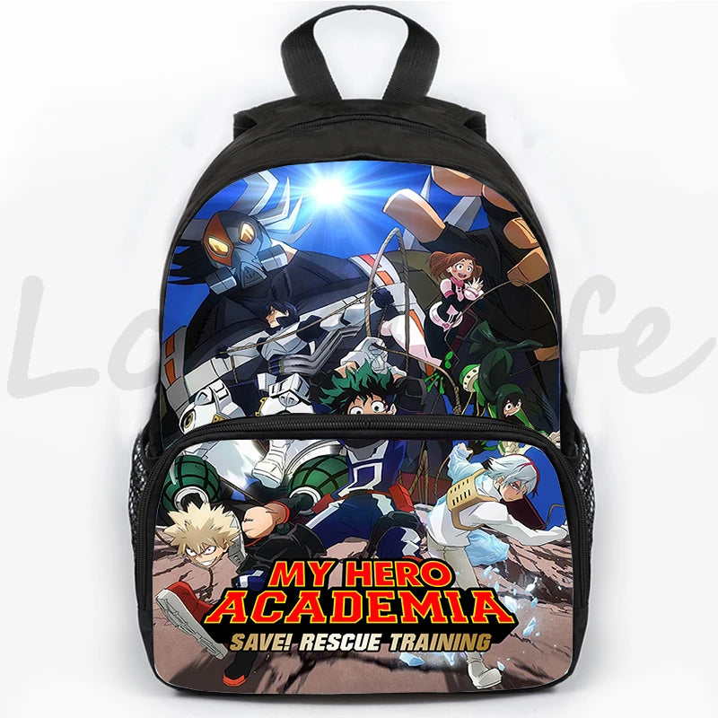 My Hero Academia 6 Backpack Cartoon Anime Schoolbag Kids Rucksack Travel Backpacks Boku No Hero Academia Deku School Bag Mochila