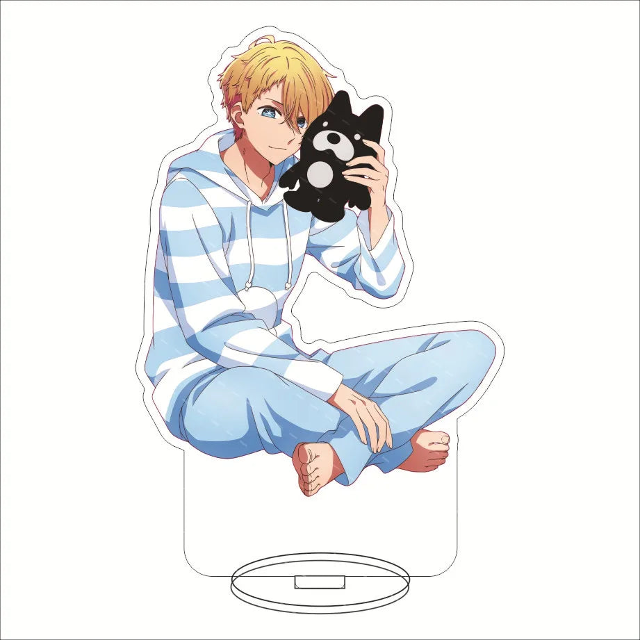 Japan Hot Anime OSHI NO KO Figures Hoshino Ai Acrylic Stands Hoshino Akuamarin Hoshino Rubii Character Model Fans Xmas Gifts