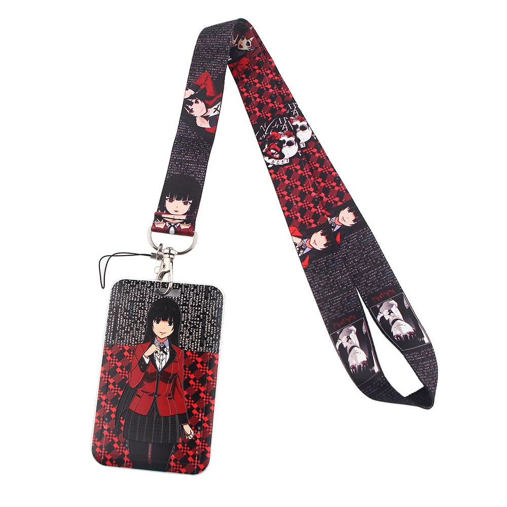 Anime Lanyard for Keys Card ID Badge Holder Phone Charm Key Chain Key Holder Key Rings Accessories