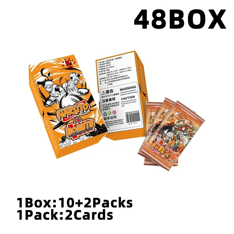 Wholesales Naruto Collection Cards Booster Box YING CULTURE The Bonds of Konoha Rare Anime 1Case Playing Cards