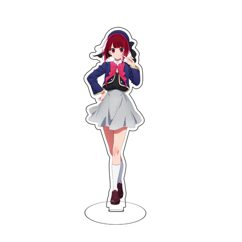 Anime Figure Oshi No Ko 2 Acrylic Stand Gorou Akuamarin Hoshino Ai Rubii Sarina Standing Model Plate Desk Display Ornament