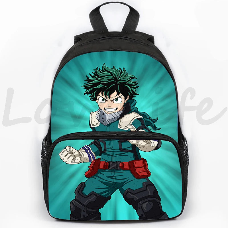 My Hero Academia 6 Backpack Cartoon Anime Schoolbag Kids Rucksack Travel Backpacks Boku No Hero Academia Deku School Bag Mochila