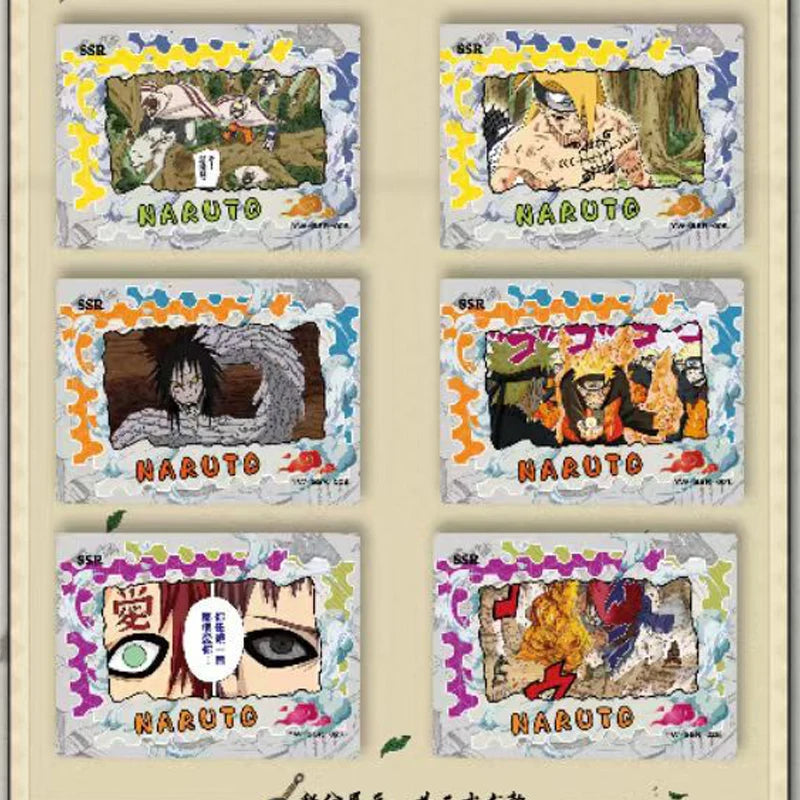 Wholesales Naruto Collection Cards Booster Box YING CULTURE The Bonds of Konoha Rare Anime 1Case Playing Cards