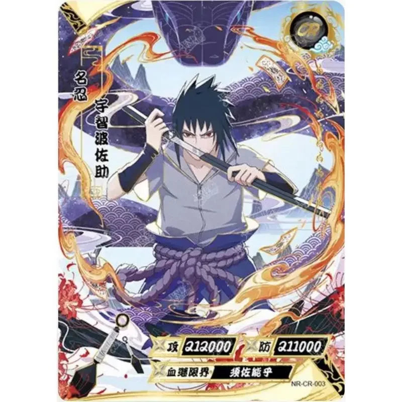 KAYOU Genuine Naruto Card T2w7 Chapter of Soldiers Ninja World CR Uzumaki Naruto Momochi Zabuza Anime Role Collection Cards Toy