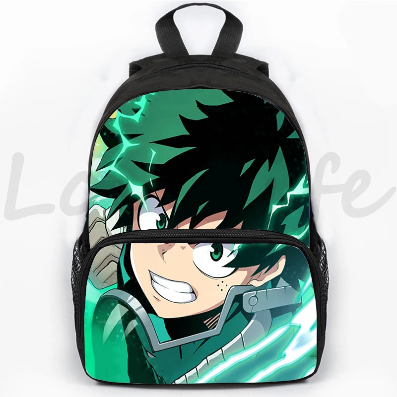 My Hero Academia 6 Backpack Cartoon Anime Schoolbag Kids Rucksack Travel Backpacks Boku No Hero Academia Deku School Bag Mochila