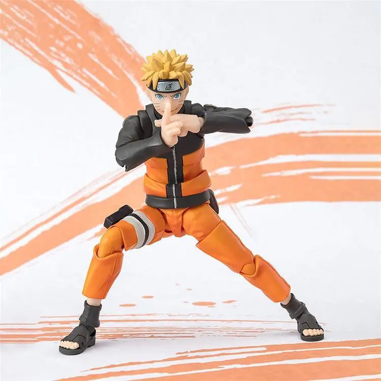 Original Bandai Anime Action Figure Naruto Shfiguarts Haruno Sakura Narutop99 Edition Finished Model Kit Toy Children Gift