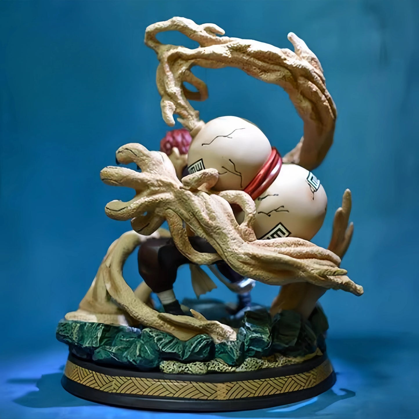 25cm Naruto Shippuden Anime Model Suna Noshukaku Ichibi Sabaku No Gaara Gk Action Figure Pvc 1/6 Statue Toy Box