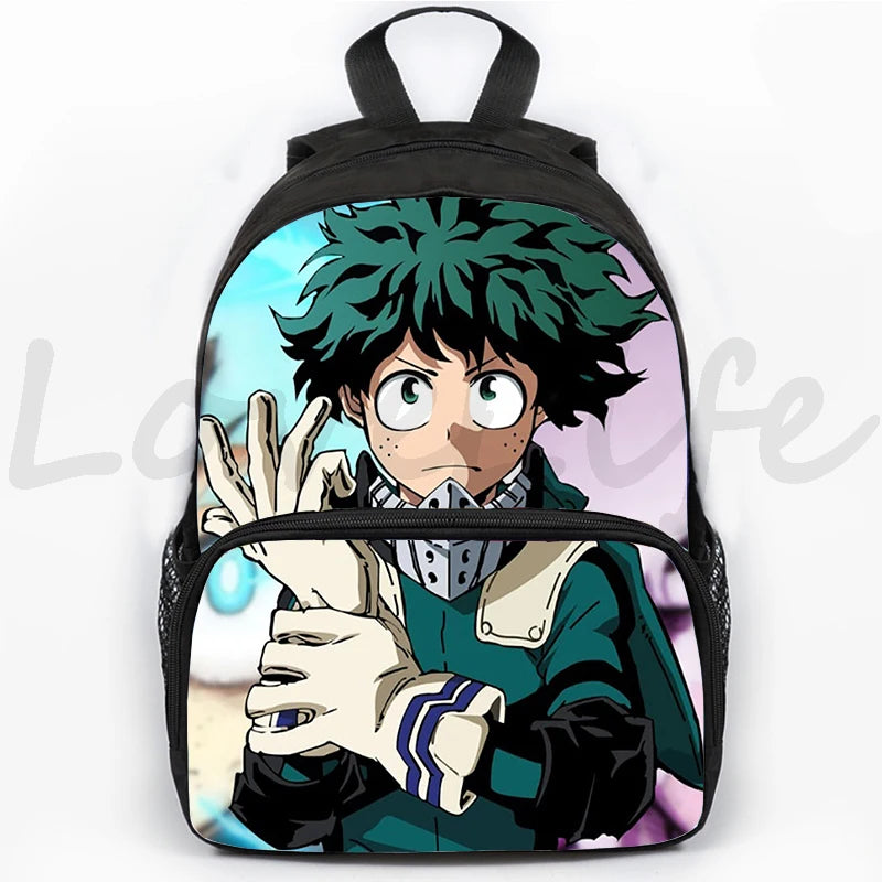 My Hero Academia 6 Backpack Cartoon Anime Schoolbag Kids Rucksack Travel Backpacks Boku No Hero Academia Deku School Bag Mochila