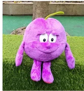 10cm Fruits Vegetables Plush Toy Mini Strawberry Broccoli Watermelon Garlic Apple Soft Stuffed Doll For Children Gift