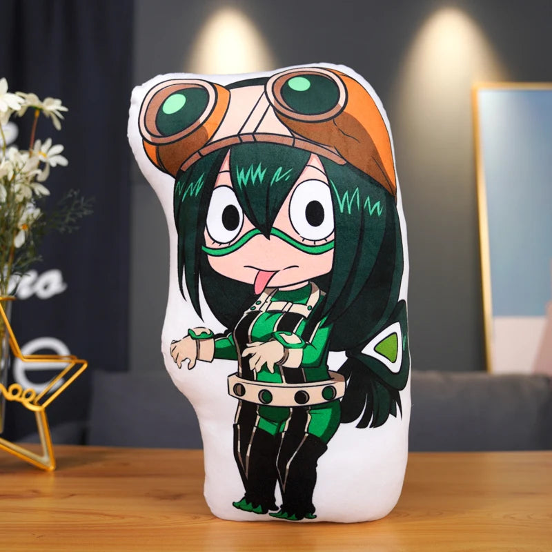 45cm Anime My Hero Academia Plush Toys All Might Cartoon Pillow Midoriya Izuku Bakugou Katsuki Todoroki Shoto Dolls Kids Gifts