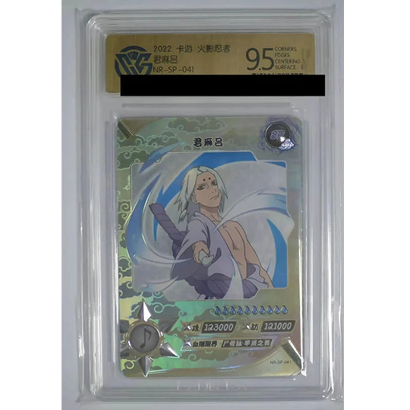 Kayou SP CCG9.5 Naruto Anime Characters Hyuga Hinata Tsunade Rare Limited Edition Collection Card Christmas Birthday Gift Toys