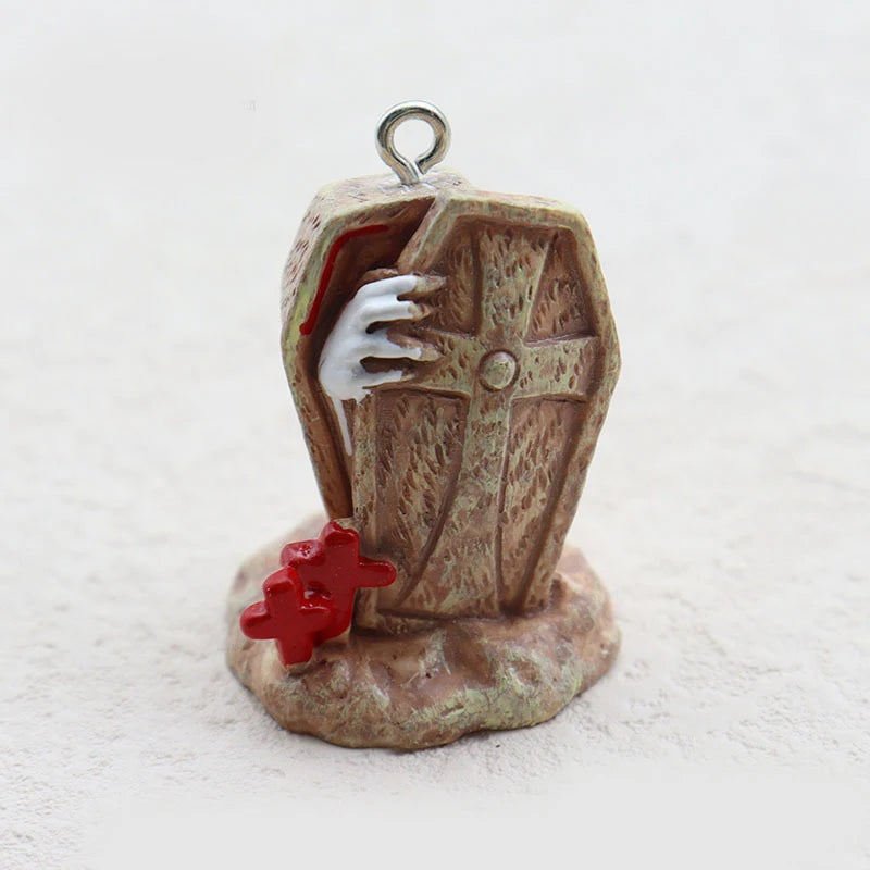 5Pcs 3D Halloween bat Charms Resin Pendant For Jewelry Making Diy Bracelet Necklace Earrings Handmade Accessories Supplies