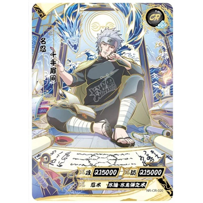 KAYOU Genuine Naruto Card T2w7 Chapter of Soldiers Ninja World CR Uzumaki Naruto Momochi Zabuza Anime Role Collection Cards Toy