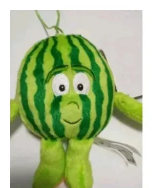 10cm Fruits Vegetables Plush Toy Mini Strawberry Broccoli Watermelon Garlic Apple Soft Stuffed Doll For Children Gift