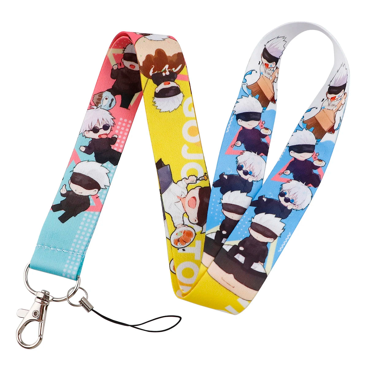 Anime Lanyard for Keys Card ID Badge Holder Phone Charm Key Chain Key Holder Key Rings Accessories
