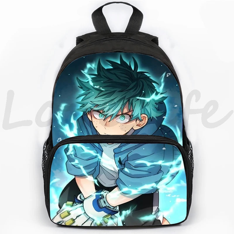 My Hero Academia 6 Backpack Cartoon Anime Schoolbag Kids Rucksack Travel Backpacks Boku No Hero Academia Deku School Bag Mochila