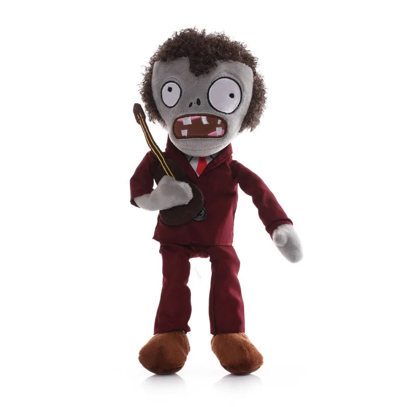 1pcs 30cm Plants vs Zombies Plush Stuffed Toys PVZ Hats Pirate Duck Cowboy Zombies Plush Soft Toy Doll Gifts for Children Kids