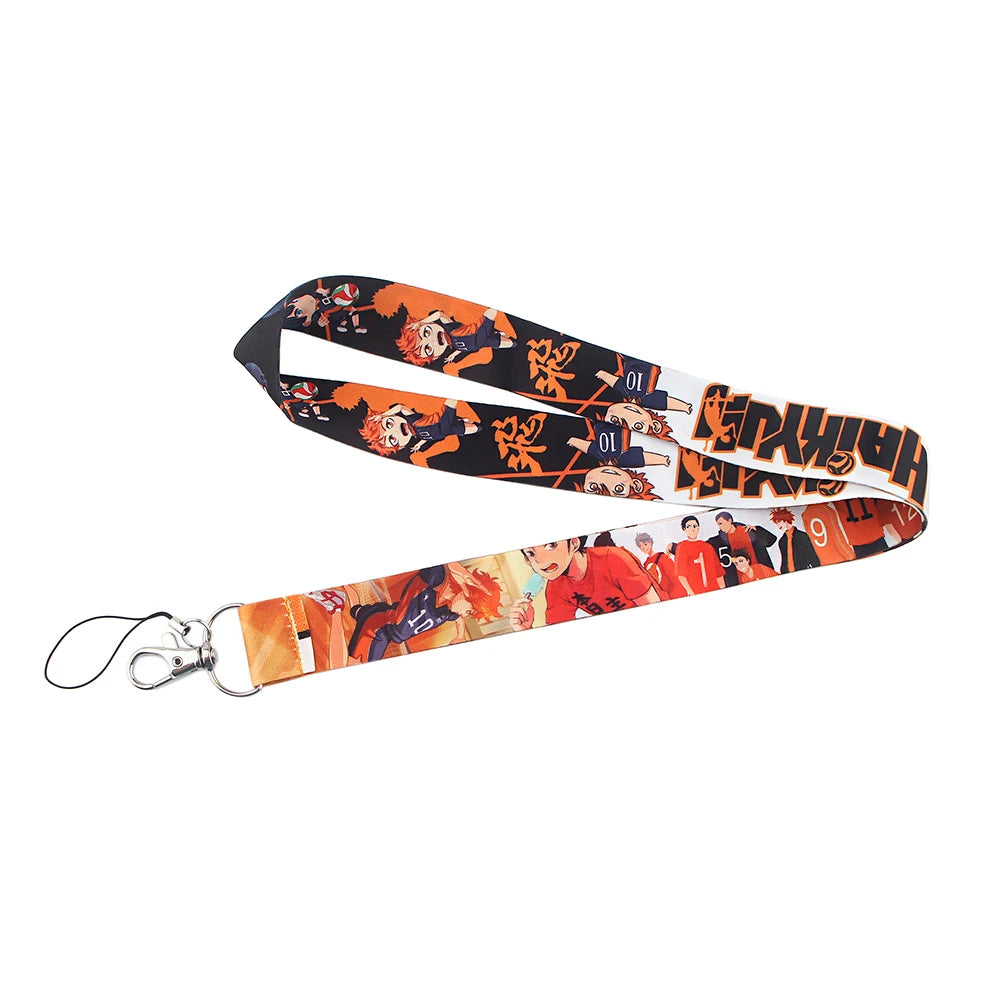 Anime Lanyard for Keys Card ID Badge Holder Phone Charm Key Chain Key Holder Key Rings Accessories