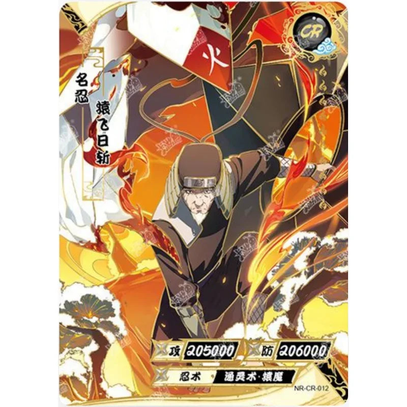 KAYOU Genuine Naruto Card T2w7 Chapter of Soldiers Ninja World CR Uzumaki Naruto Momochi Zabuza Anime Role Collection Cards Toy