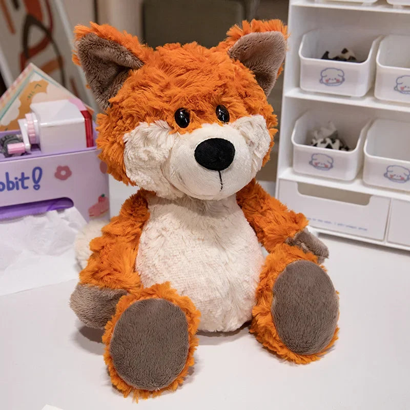 Stuffed Animals Kawaii Raccoon Plush Toy Lovely Fox Cute Soft Sloth Doll Pillow For Girls Children Kids Baby Birthday Gift