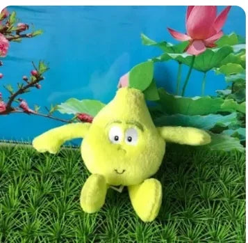10cm Fruits Vegetables Plush Toy Mini Strawberry Broccoli Watermelon Garlic Apple Soft Stuffed Doll For Children Gift
