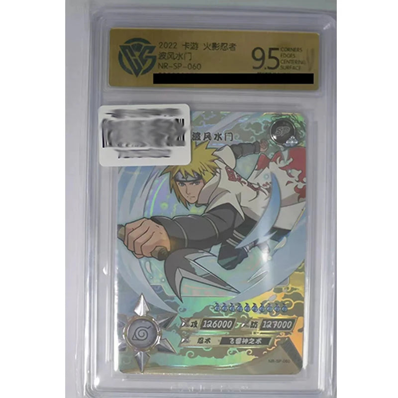 Kayou SP CCG9.5 Naruto Anime Characters Hyuga Hinata Tsunade Rare Limited Edition Collection Card Christmas Birthday Gift Toys