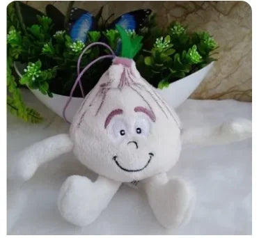 10cm Fruits Vegetables Plush Toy Mini Strawberry Broccoli Watermelon Garlic Apple Soft Stuffed Doll For Children Gift