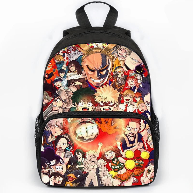 My Hero Academia 6 Backpack Cartoon Anime Schoolbag Kids Rucksack Travel Backpacks Boku No Hero Academia Deku School Bag Mochila