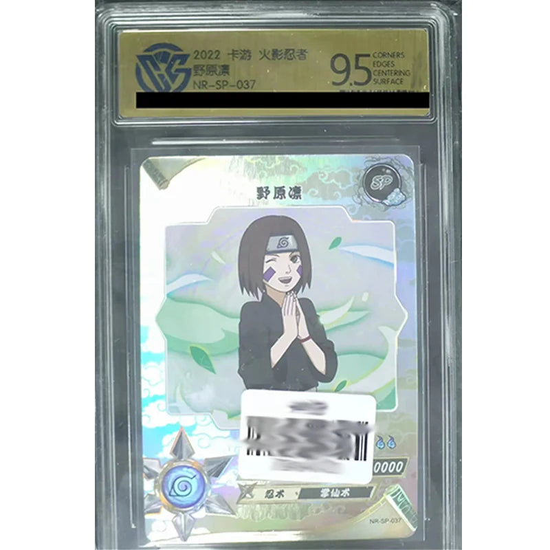 Kayou SP CCG9.5 Naruto Anime Characters Hyuga Hinata Tsunade Rare Limited Edition Collection Card Christmas Birthday Gift Toys