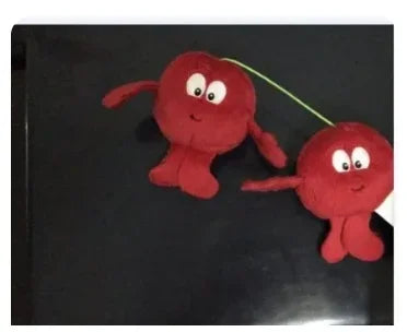 10cm Fruits Vegetables Plush Toy Mini Strawberry Broccoli Watermelon Garlic Apple Soft Stuffed Doll For Children Gift