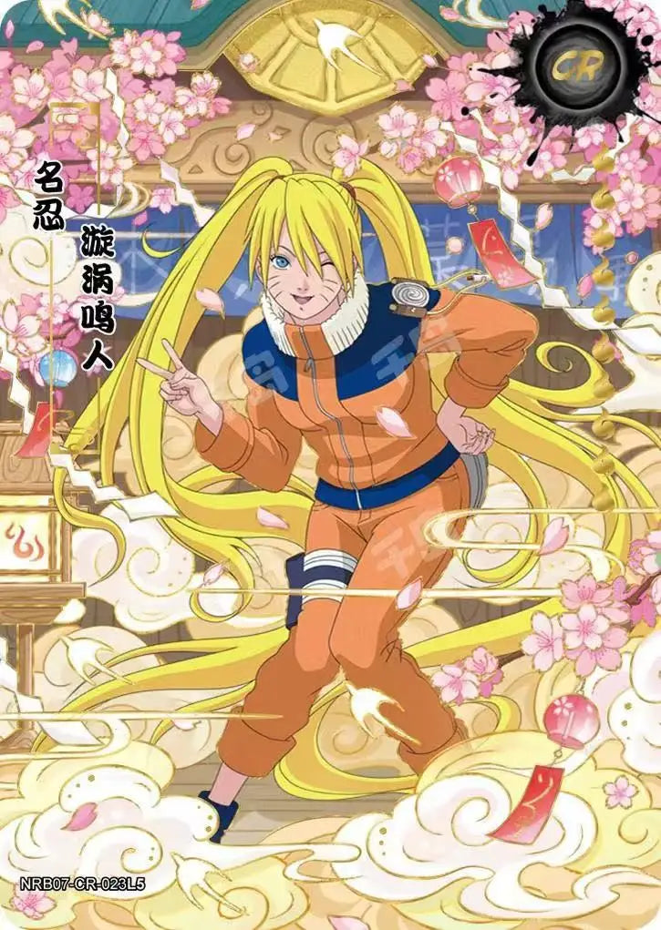 KAYOU Genuine Naruto Card T2w7 Chapter of Soldiers Ninja World CR Uzumaki Naruto Momochi Zabuza Anime Role Collection Cards Toy