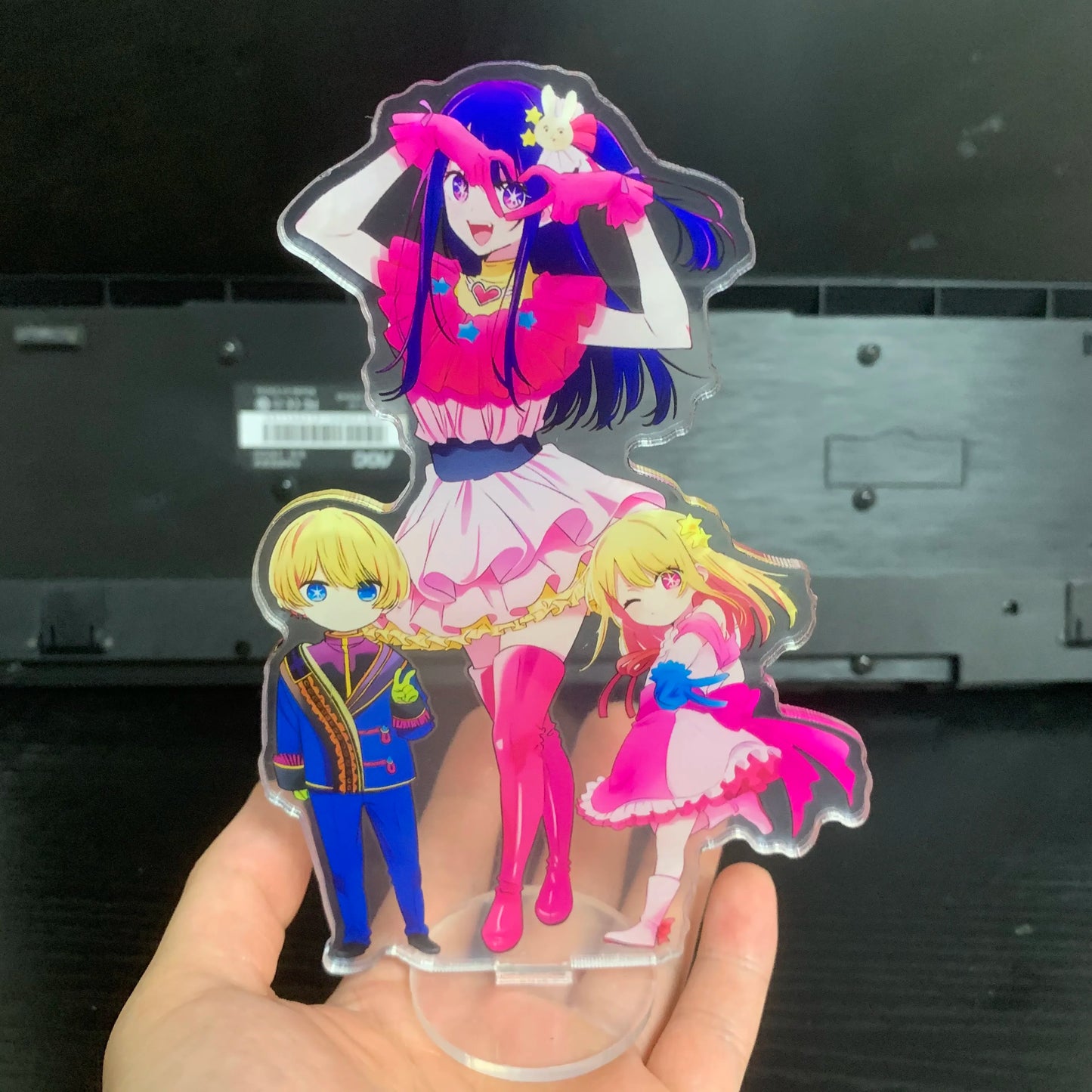 Japan Hot Anime OSHI NO KO Figures Hoshino Ai Acrylic Stands Hoshino Akuamarin Hoshino Rubii Character Model Fans Xmas Gifts