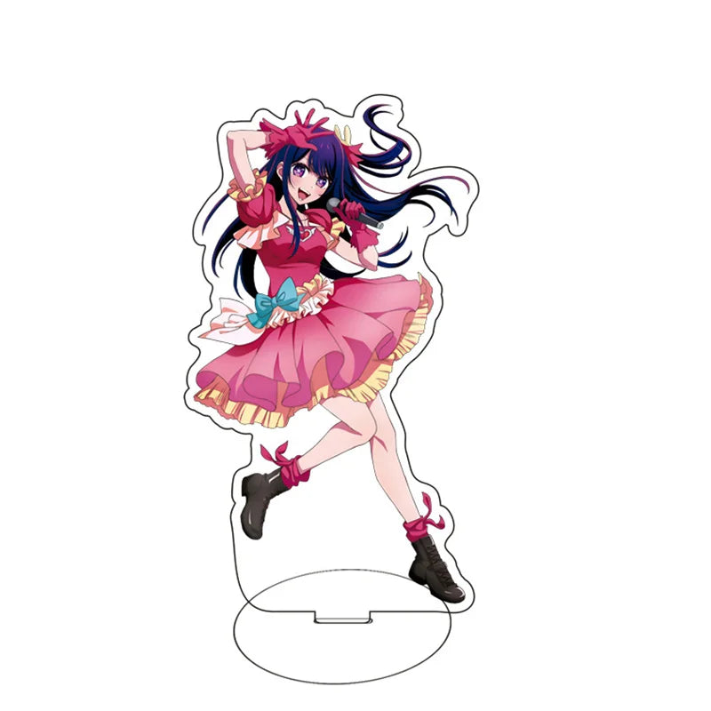 Anime Figure Oshi No Ko 2 Acrylic Stand Gorou Akuamarin Hoshino Ai Rubii Sarina Standing Model Plate Desk Display Ornament