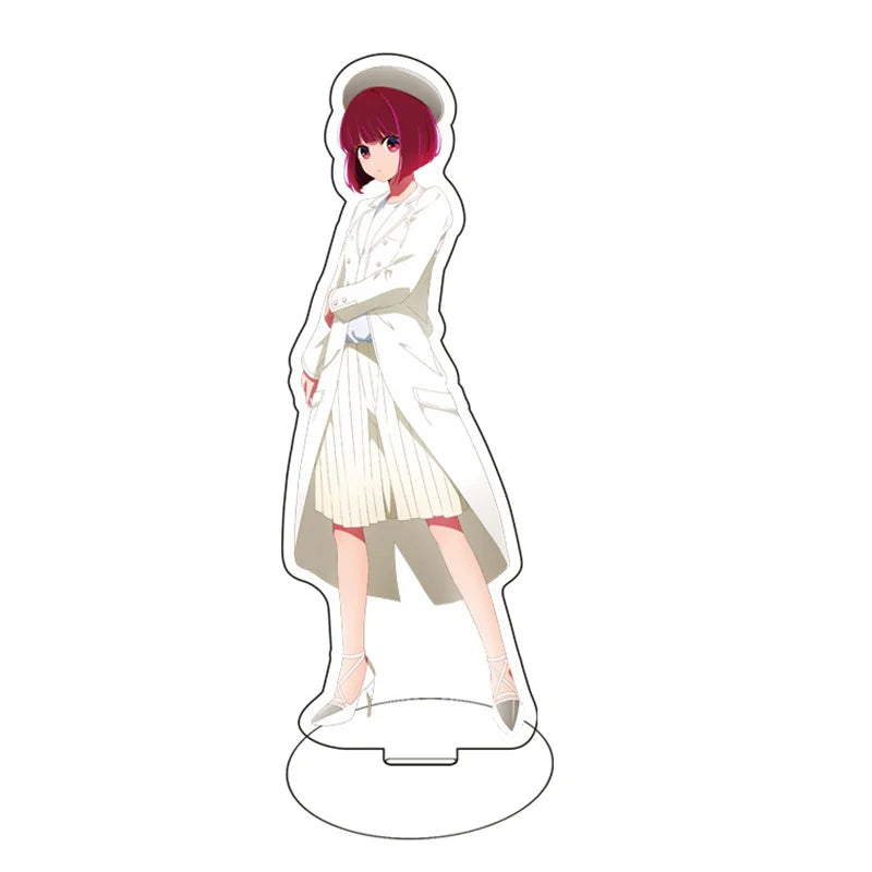 Anime Figure Oshi No Ko 2 Acrylic Stand Gorou Akuamarin Hoshino Ai Rubii Sarina Standing Model Plate Desk Display Ornament