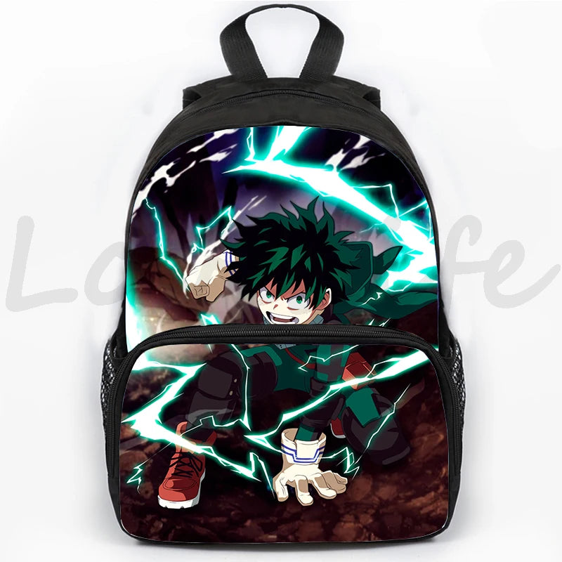 My Hero Academia 6 Backpack Cartoon Anime Schoolbag Kids Rucksack Travel Backpacks Boku No Hero Academia Deku School Bag Mochila