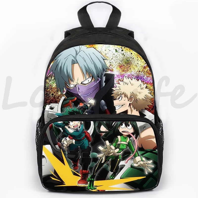 My Hero Academia 6 Backpack Cartoon Anime Schoolbag Kids Rucksack Travel Backpacks Boku No Hero Academia Deku School Bag Mochila