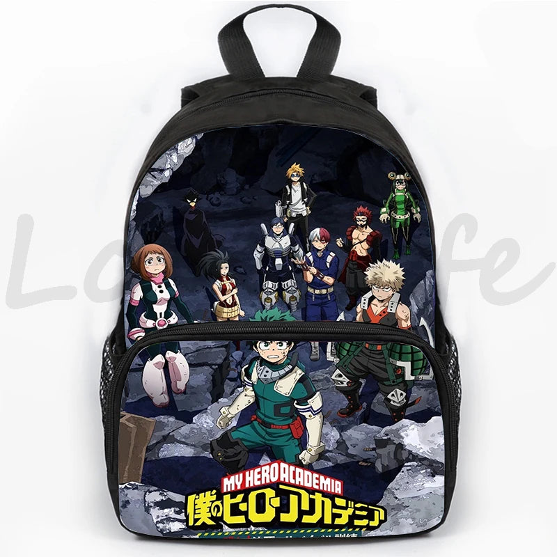My Hero Academia 6 Backpack Cartoon Anime Schoolbag Kids Rucksack Travel Backpacks Boku No Hero Academia Deku School Bag Mochila