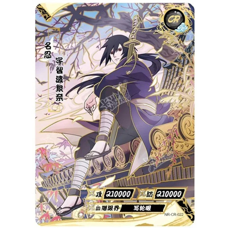 KAYOU Genuine Naruto Card T2w7 Chapter of Soldiers Ninja World CR Uzumaki Naruto Momochi Zabuza Anime Role Collection Cards Toy