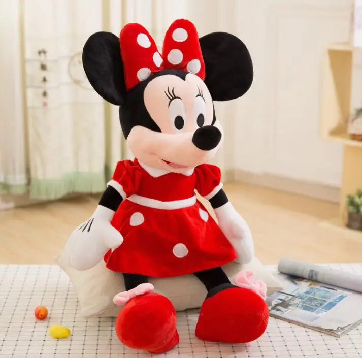 Hot Sale20/40/50CM High Quality Stuffed Mickey&Minnie Mouse Plush Toy Dolls Birthday Wedding Gifts For Kids Baby Children