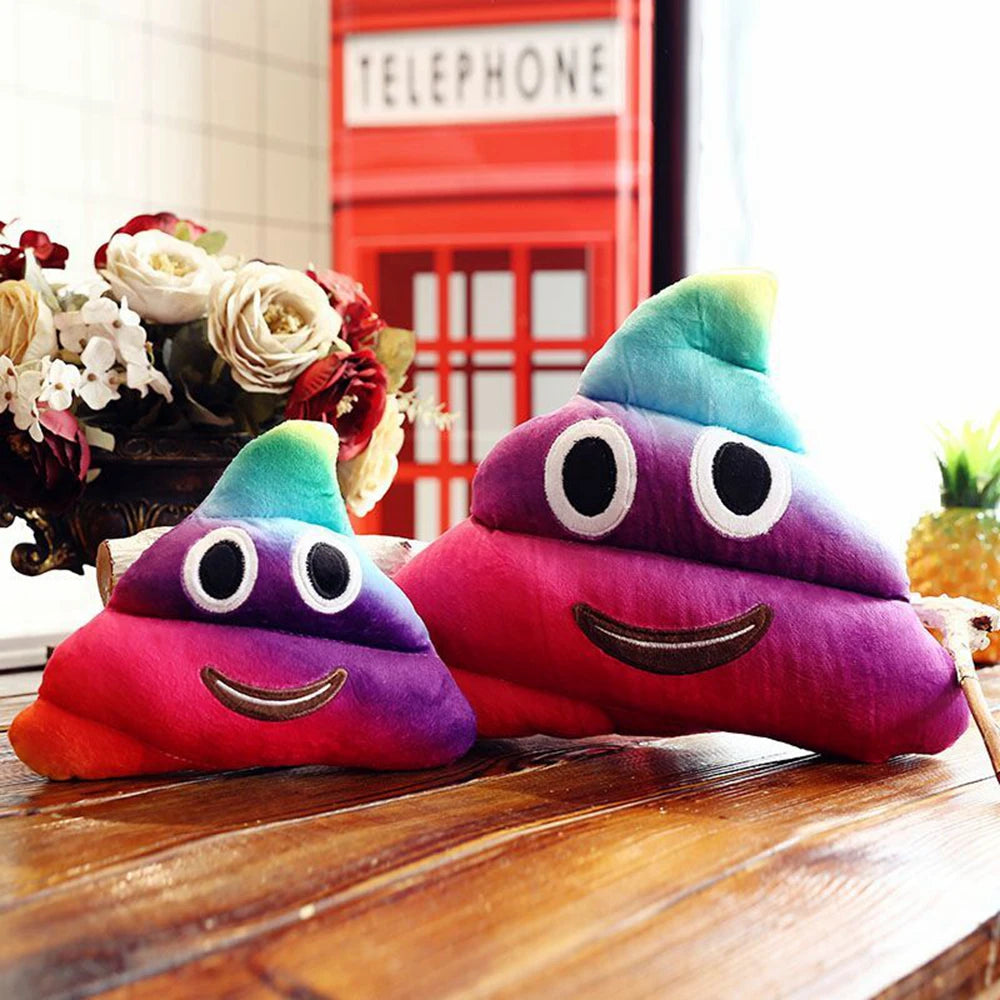 Many Size Poo Expression Plush Toys Friends Funny Freative Poo Funny Doll Send Friends Children Birthday Christmas Gift