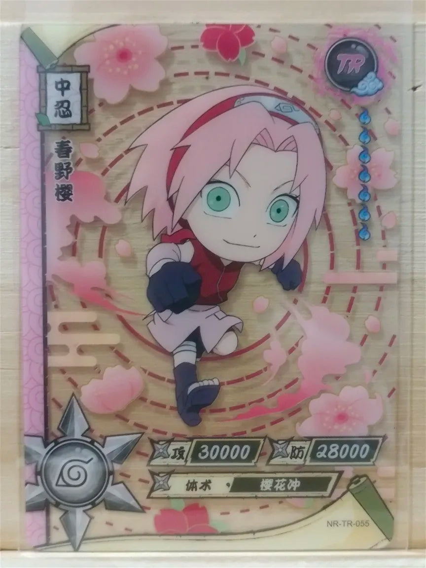Kayou Naruto TR 26~62 Series Anime Characters Hozuki Mangetsu Hatake Kakashi Rare Collection Card Christmas Birthday Gift Toys