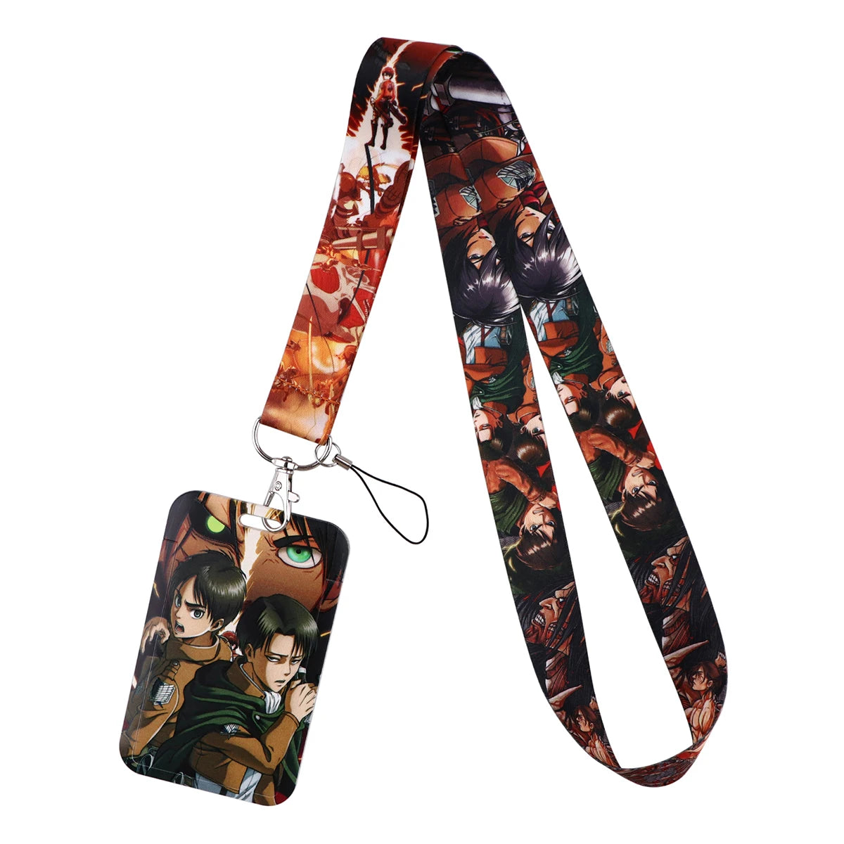 Anime Lanyard for Keys Card ID Badge Holder Phone Charm Key Chain Key Holder Key Rings Accessories