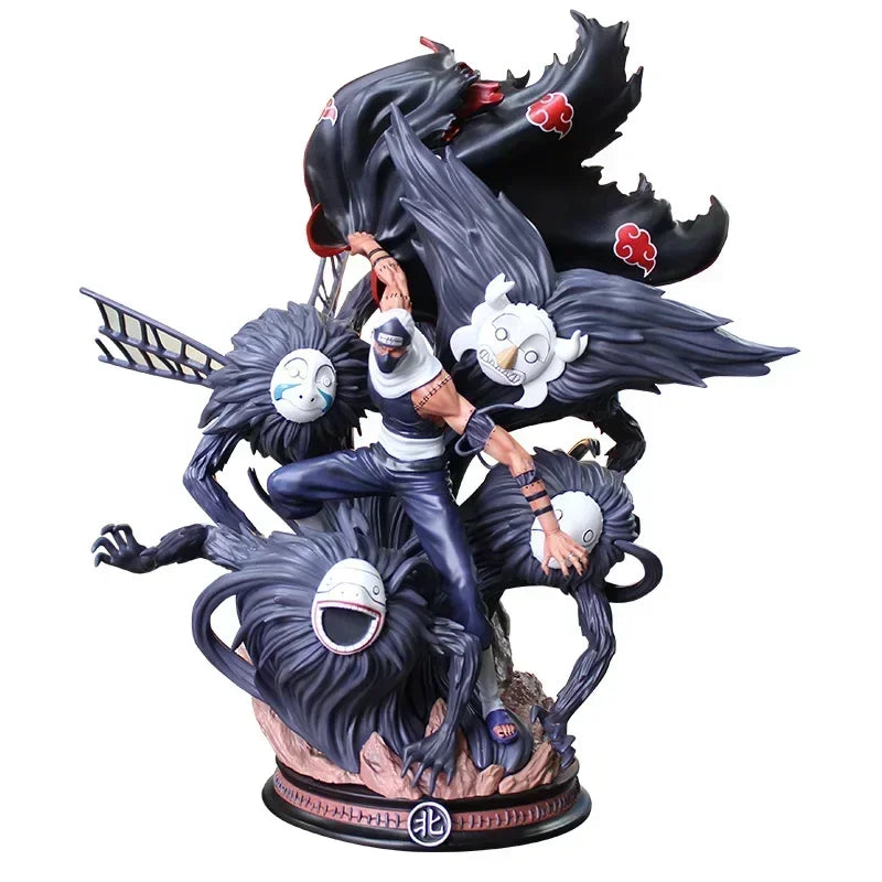 Large - Sized Anime Naruto Akatsuki Figures Uchiha Obito Figur Konan Kakuzu PVC Action Figure Ornaments Figurine Gift Collection