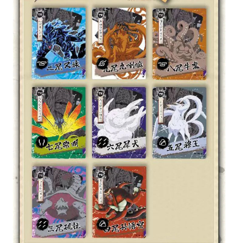Wholesales Naruto Collection Cards Booster Box YING CULTURE The Bonds of Konoha Rare Anime 1Case Playing Cards