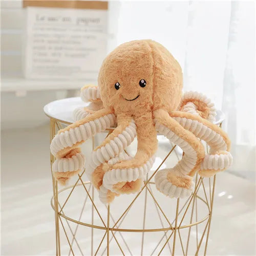 Hot Sale 40-80cm Lovely Simulation Octopus Plush Stuffed Toys Soft Kawaii Octopus Animal Home Accessories Doll Children Gifts