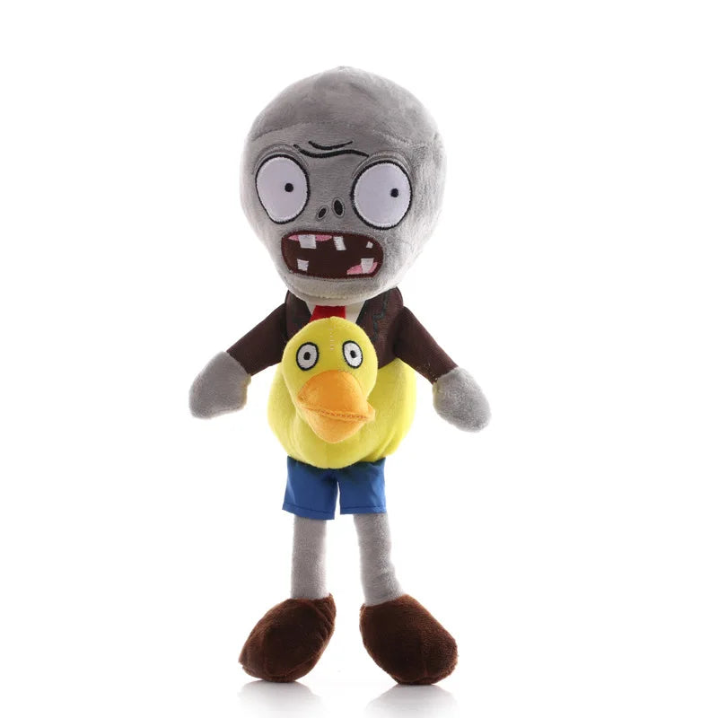 1pcs 30cm Plants vs Zombies Plush Stuffed Toys PVZ Hats Pirate Duck Cowboy Zombies Plush Soft Toy Doll Gifts for Children Kids